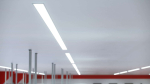 Lumines profile type inLargo anodized silver, 1 m