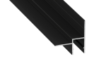 Profile LUMINES type Bruno black lacquered 4,15 m