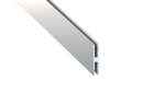 Lumines profile type Metro anodized silver, 1 m