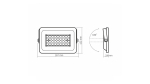 LED Floodligh 30W NW SMD IP65, White