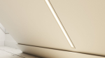 Profile LUMINES type U white lacquered 2,02 m