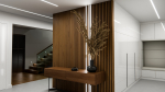 Lumines profile type Zati lacquered white, 1 m