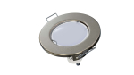 Ceiling lighting point fitting SARA round Fixted satin