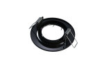 Ceiling lighting point fitting VEPA round adjustable black