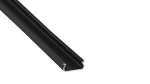 TEKKNI ORRE Set, black, transparent cover, 2.02 m 2.0