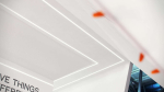 Lumines profile type Zati lacquered white, 1 m