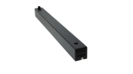 CEILING CANOPY 470x40x40mm, black - SET