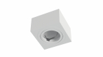 Ceiling spotlight fixture SPOT CARO square white