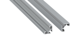 Profile LUMINES type ajar silver anodized 6,17 m