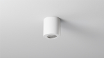 Ceiling spotlight fixture SPOT LUNA round Fixted white