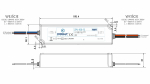 100W 12V IP67 ZPV constant voltage impulse power supply unit