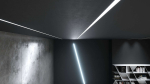Lumines profile type Subli lacquered black, 3 m