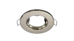 Ceiling lighting point fitting SARA round Fixted satin