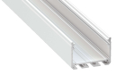 Lumines profile type ILEDO lacquered white, 3 m