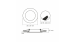 Panel LED 6W Round Neutral