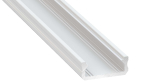 Lumines profile type D lacquered white, 3 m