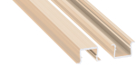 Profile LUMINES type axin Light Ivory lacquered 6,17 m