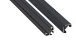 Profile LUMINES type ajar Rock Anthracite lacquered 4,15 m