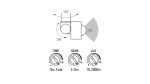 LED Floodligh 20W NW SMD IP65 PIR, White