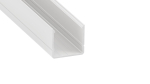 Lumines profile type RAI white lacquered, 1 m