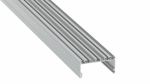 Lumines profile type Largo anodized silver, 3 m
