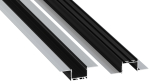 Profile LUMINES type akin black lacquered 6,17 m