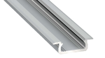 Lumines profile type Z anodized silver, 3 m