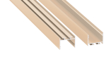 Profile LUMINES type alba Light Ivory lacquered 6,17 m