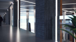 Lumines profile type SORGA lacquered black, 2,02 m