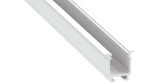 Lumines profile type W lacquered white 1m