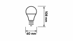 LED source E27 10W A60 Warm white