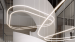 Lumines profile type inFLEXA anodized silver, 2,02 m