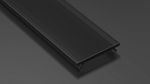 LUMINES BASIC cover PMMA black 2,02 m v1