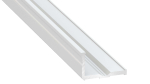 Lumines profile type E lacquered white, 3 m