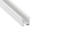 Lumines profile type inFLEXA lacquered white, 6,15 m