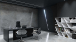 Lumines profile type Subli lacquered white, 1 m